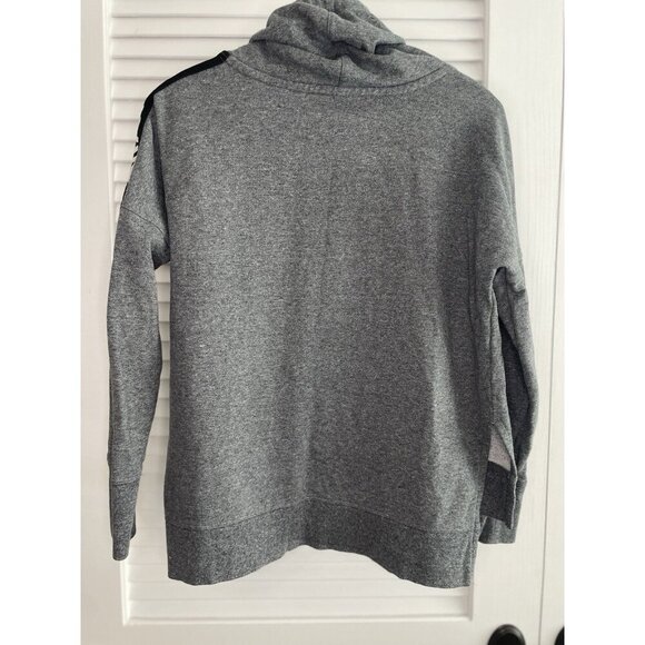 Calvin Klein Performance Gray Pullover Hoodie Sz S Fleece Lined Cozy Athleisure - Picture 2 of 7